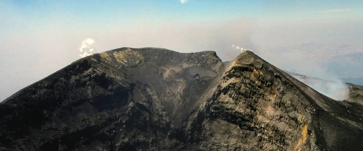 The main crater of Etna