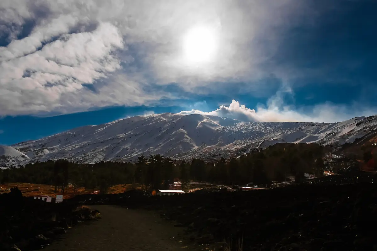 Etna seen from Piano Provenzana on the north side